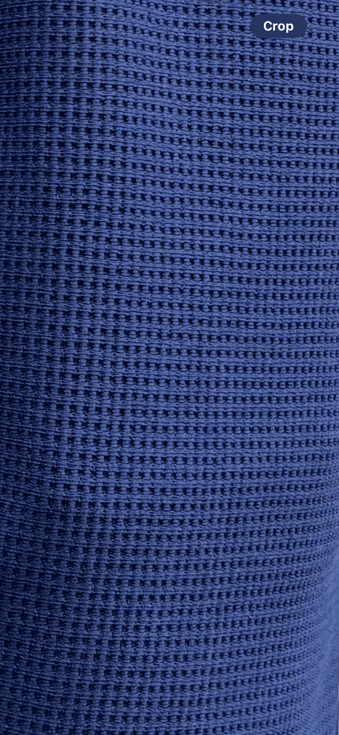 Tekstur close-up kain Waffle Uniqlo